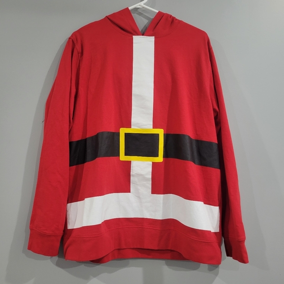 Fifth Sun Other - Red Santa Hoodie with Belt Design